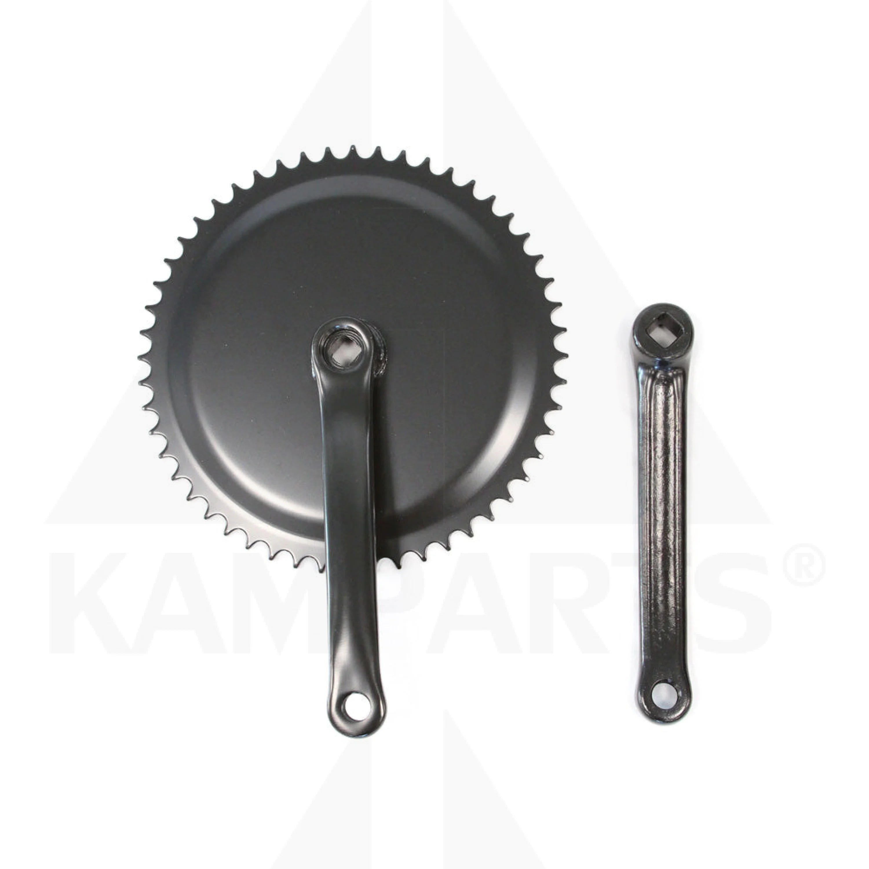 チャリTNページ Right Crank with 52T Gear and Left Arm for Schwinn spin bike - 9/16”