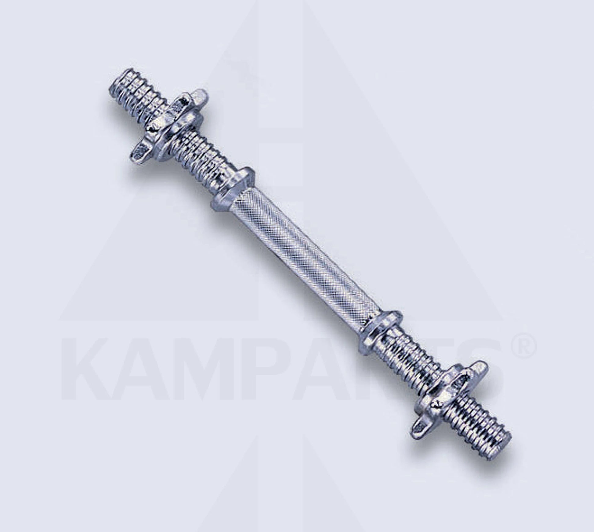 14’’ Threaded Dumbbell Handle with Star Lock Collars Bars Weights & Benches