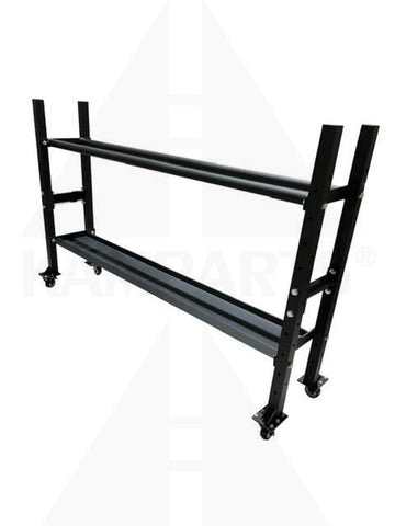 2 TIER WALL BALL / BUMPER PLATE RACK Bars Weights & Benches