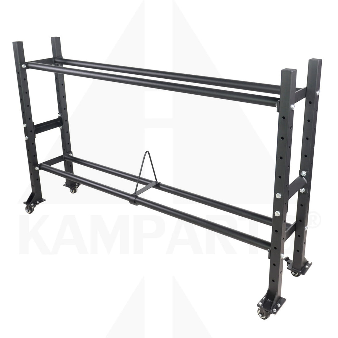 2 TIER WALL BALL / BUMPER PLATE RACK Bars Weights & Benches