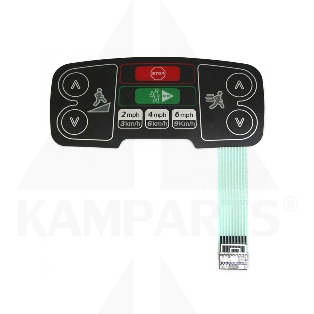 9Pin,Treadmill Activity Zone Overlay/Keypad for Life Fitness 95T Inspire/Engage Treadmill Parts