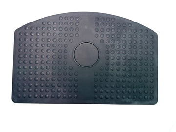 LARGE FOOTPLATE OVERLMOLDED WITH PLASTIC FRAME ( SOLD AS A SET)