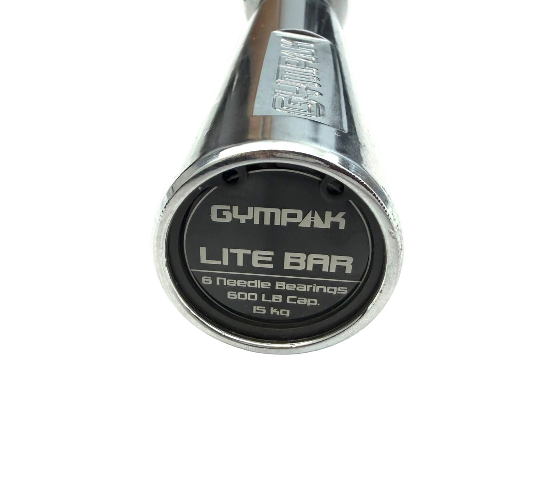 CrossFit Olympic Bar - 8 bearings, brass bushing, 500 lb cap, 25mm, 78", 15 kg