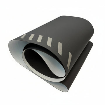 Star Trac PTFE Coated Maintenance Free Premium Belt. (128.8"x20") w/safety logo.