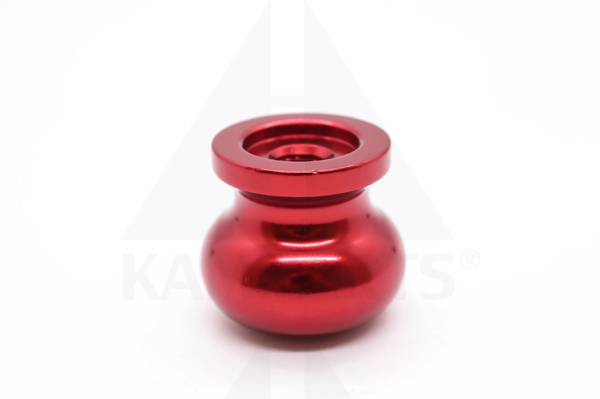 Aluminum Knob - 3/8” Thread. Round. Red Parts & Components