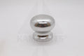 Aluminum Knob - 3/8” Thread. Round. Silver Parts & Components