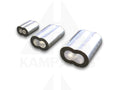 Aluminum Oval Sleeve - 1/8” Cable Cable-Chain-Belting