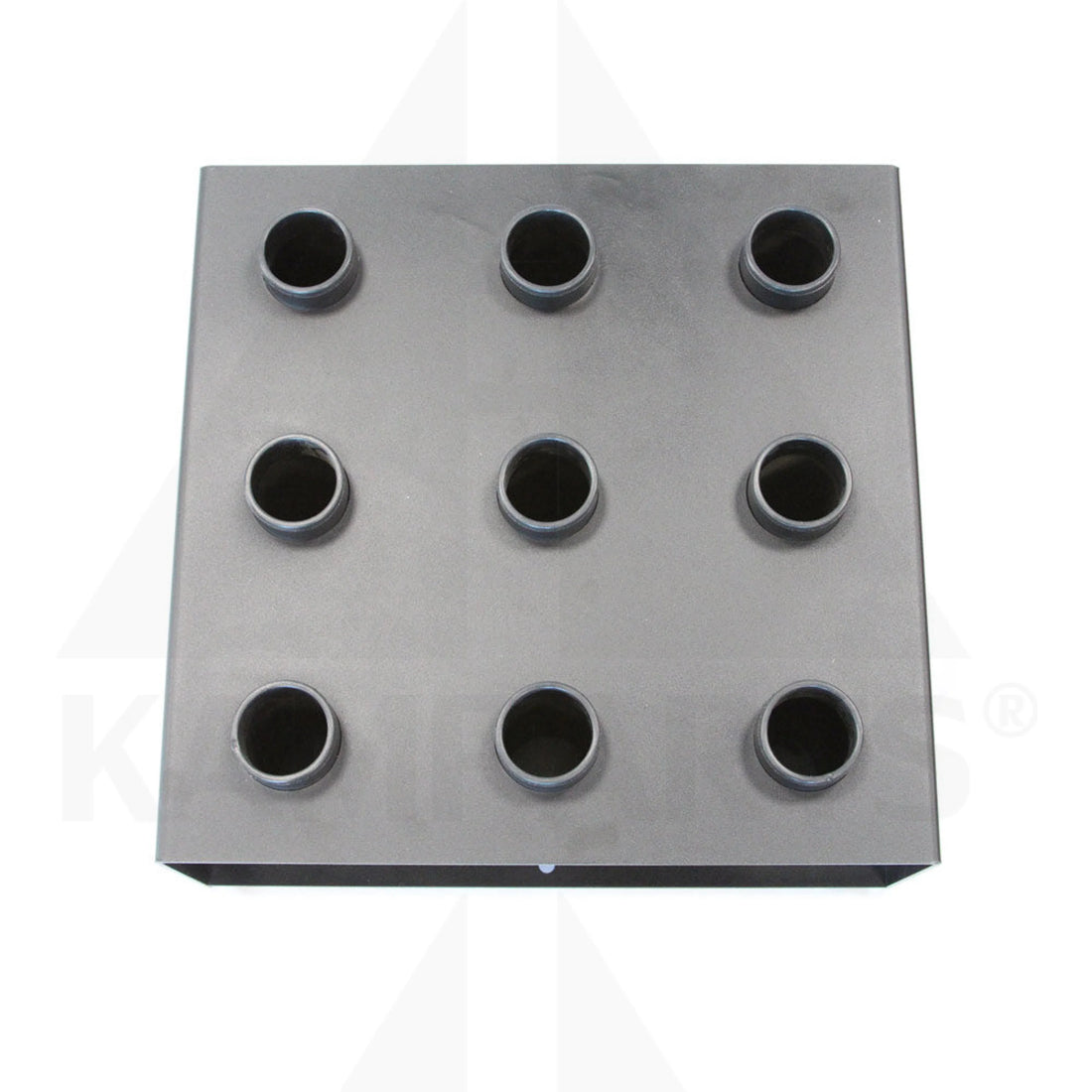 Bar Holder - Holds 9 Olympic Bars Bars Weights & Benches