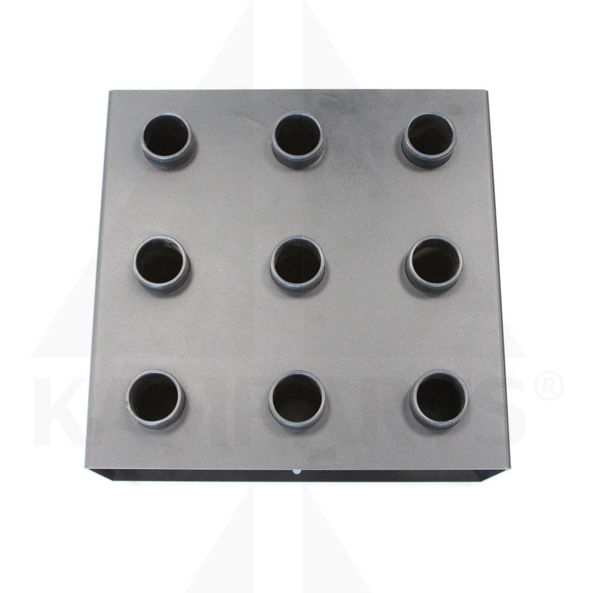 Bar Holder - Holds 9 Olympic Bars Bars Weights & Benches