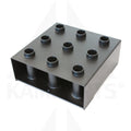 Bar Holder - Holds 9 Olympic Bars Bars Weights & Benches