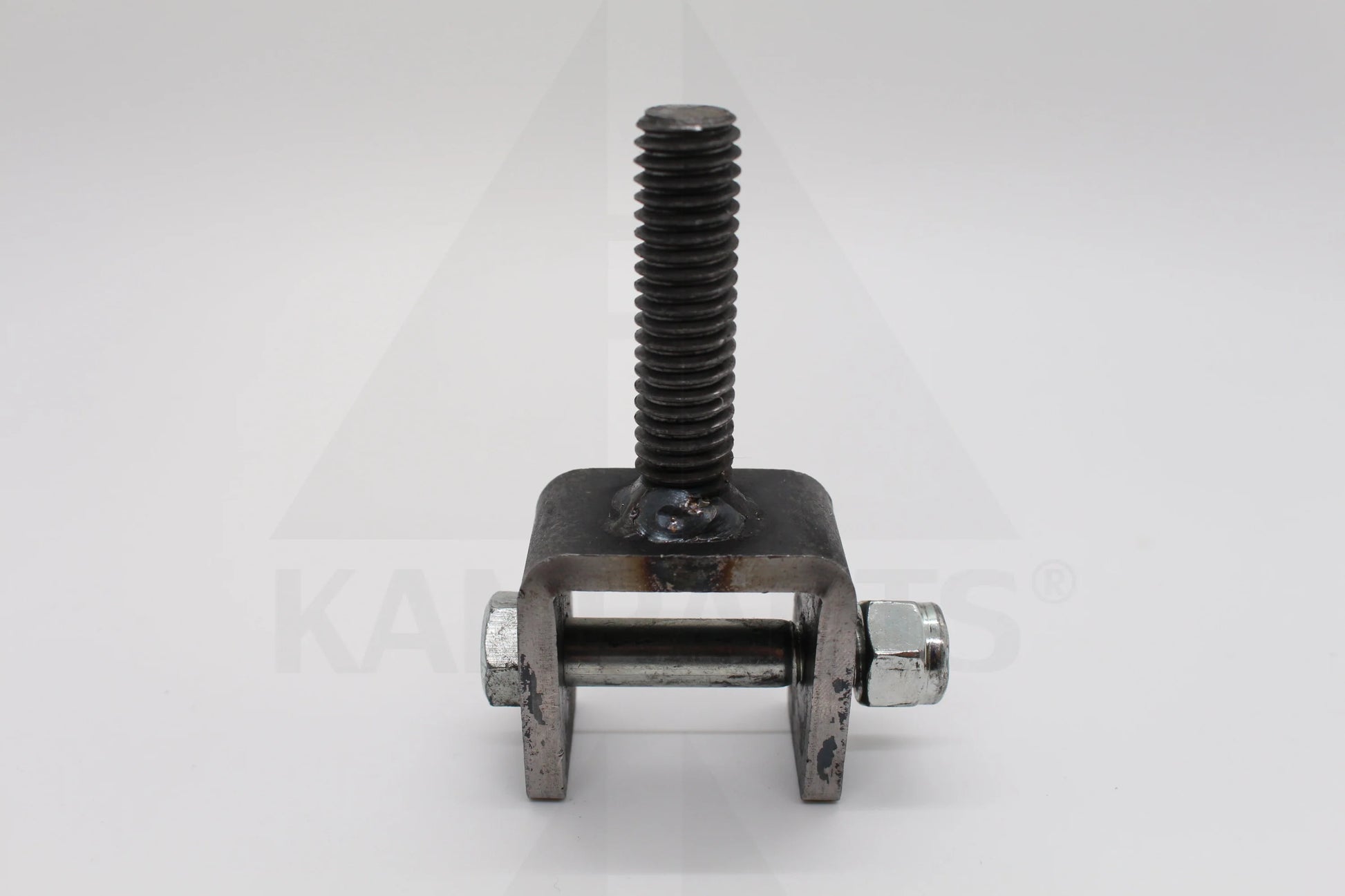 Belt Metal Clamp W/Bolt - Fits 1” – 1.25” Belts. Natural Finish Parts & Components