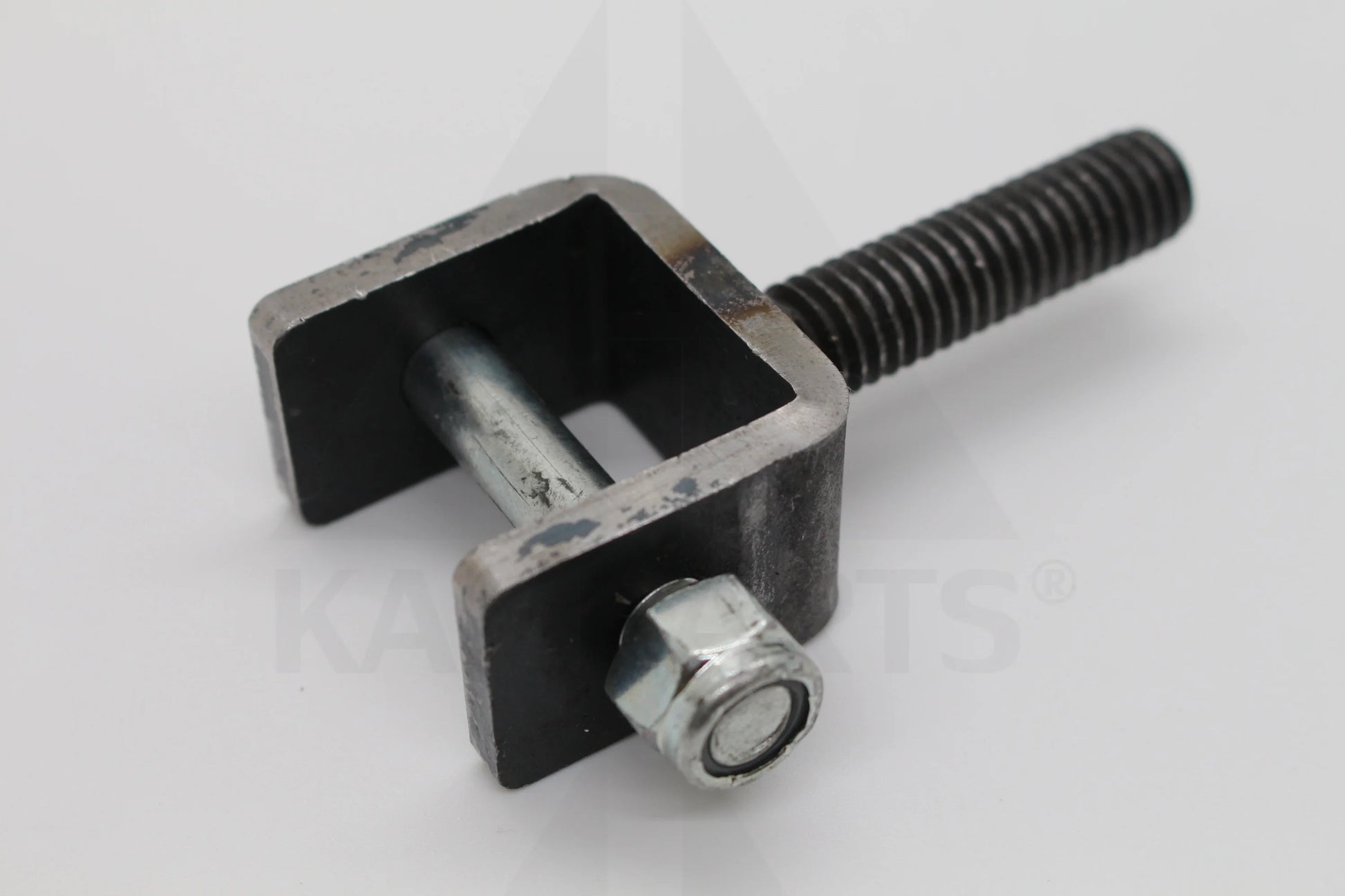 Belt Metal Clamp W/Bolt - Fits 1” – 1.25” Belts. Natural Finish Parts & Components