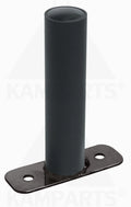 Black ABS/Steel Plate Holder - 8”L x 1-7/8” Dia. Parts & Components
