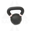 Black Powder Coated KettleBell - 8Kg/18LB Bars Weights & Benches
