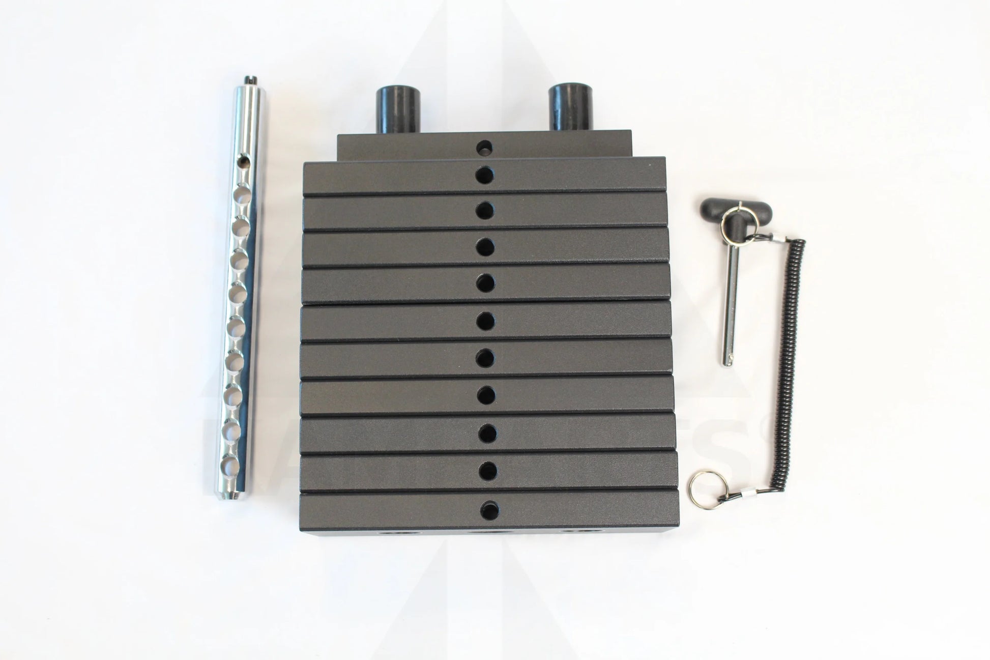 Black Steel Weight Stack - 250LB - 10LB Increment Fitness Products