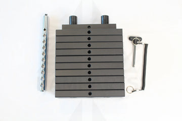 Black Steel Weight Stack - 250LB - 10LB Increment Fitness Products