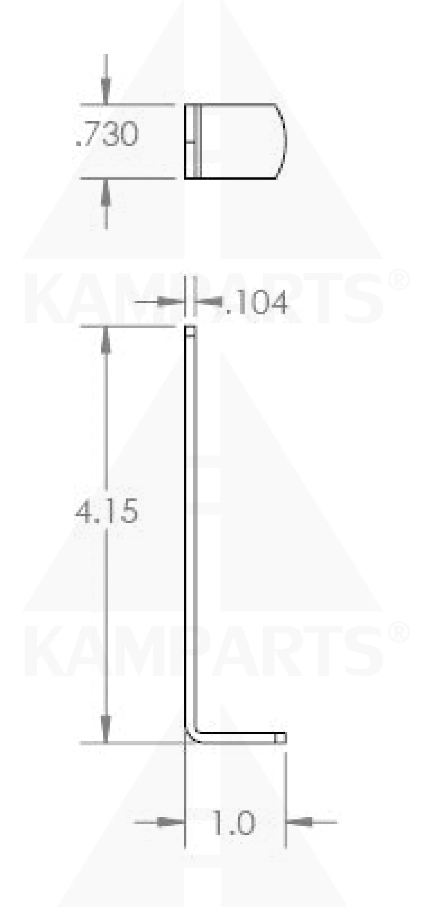 Cable Guard - Zinc Plated - For 5’’ Larger Pulleys - Pulley Trap Parts & Components