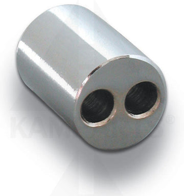 Cable Retainer - With Two 1/4” Holes x 1” Long Cable-Chain-Belting