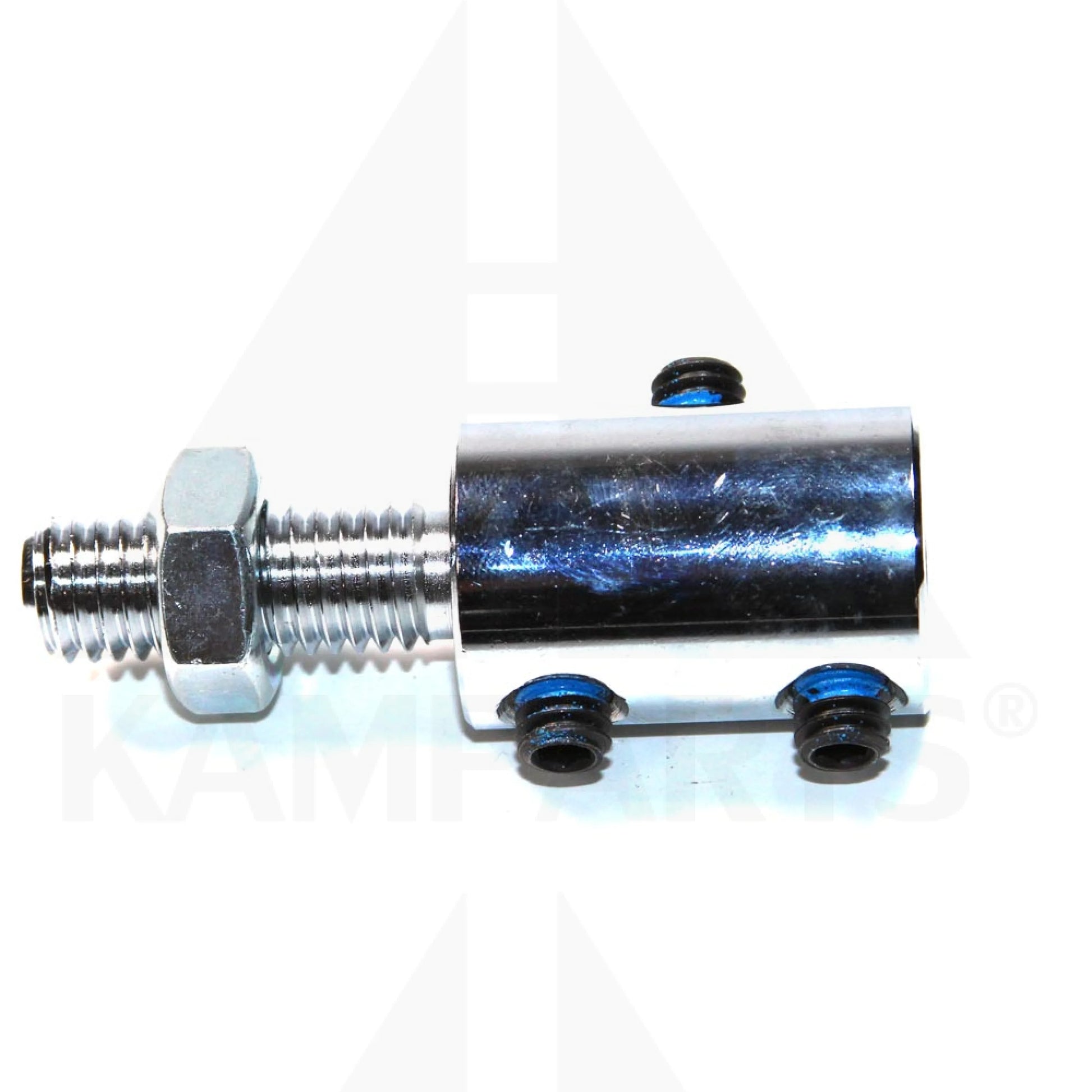 Cable / Top Plate Connector – 1/2 ’Threaded bolt with 1/4 ” ID Cable-Chain-Belting