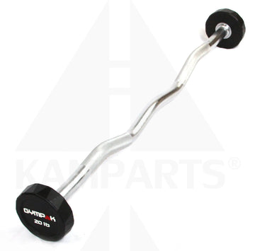 **CLOSE OUT ITEM** PolyUrethane Barbell - 110 lb - Curl Bars Weights & Benches