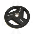 Commercial Black TPU Olympic Grip Plate - 35 LB Bars Weights & Benches