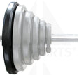 Commercial Black TPU Olympic Grip Plate - 45 LB Bars Weights & Benches