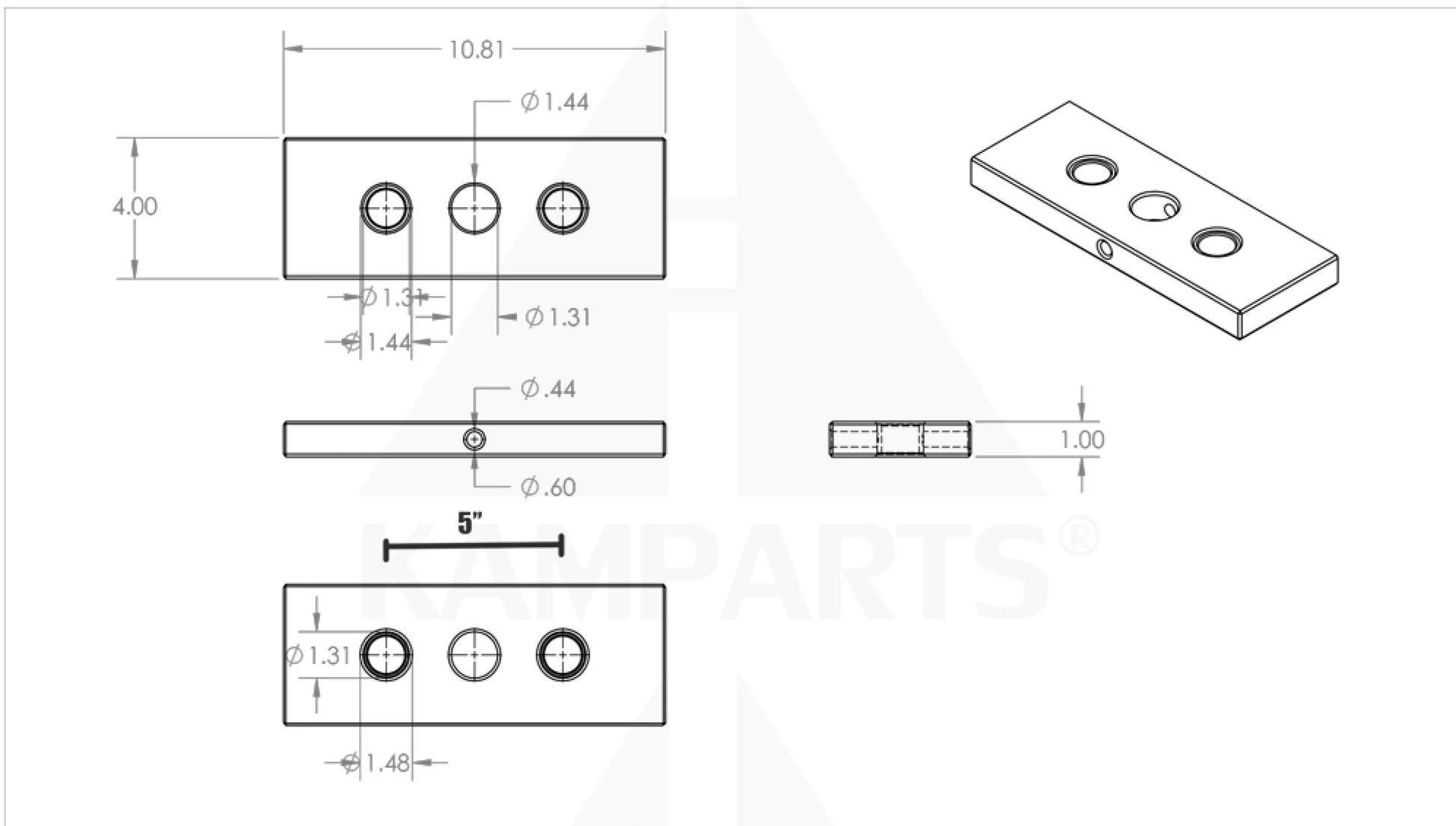 Composite Select Plate - 10LB Parts & Components
