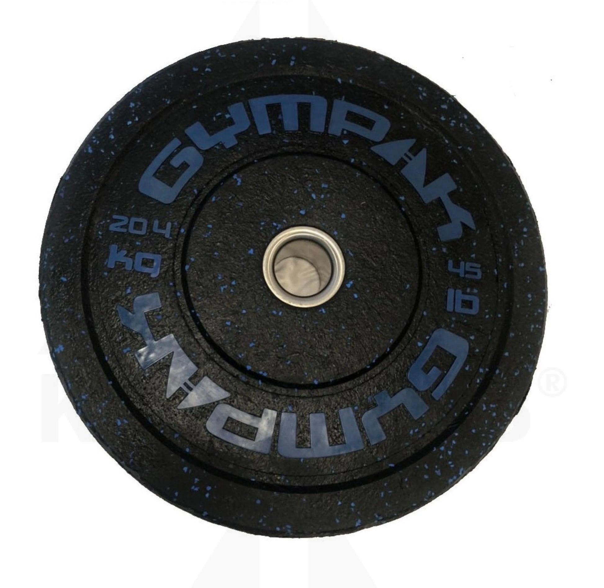 Crumb Bumper Olympic Plate - Blue - 45 lb Bars Weights & Benches