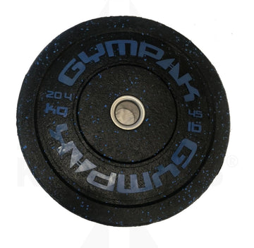 Crumb Bumper Olympic Plate - Blue - 45 lb Bars Weights & Benches