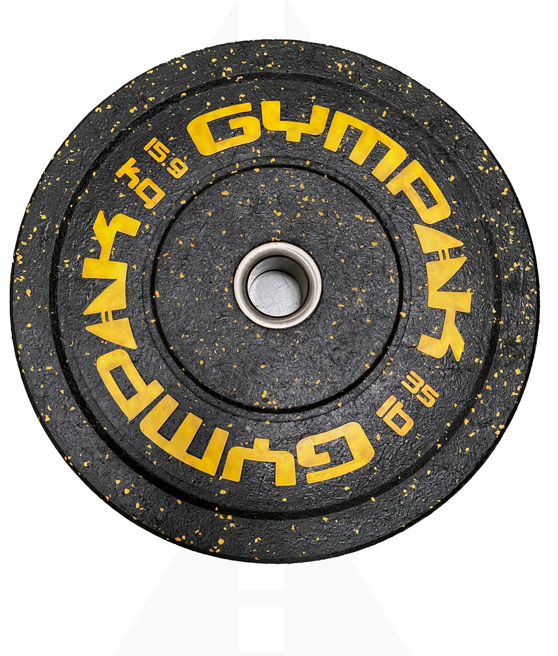 Crumb Bumper Olympic Plate - Yellow - 35 lb Bars Weights & Benches