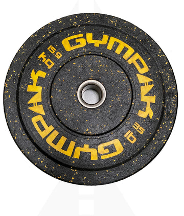 Crumb Bumper Olympic Plate - Yellow - 35 lb Bars Weights & Benches