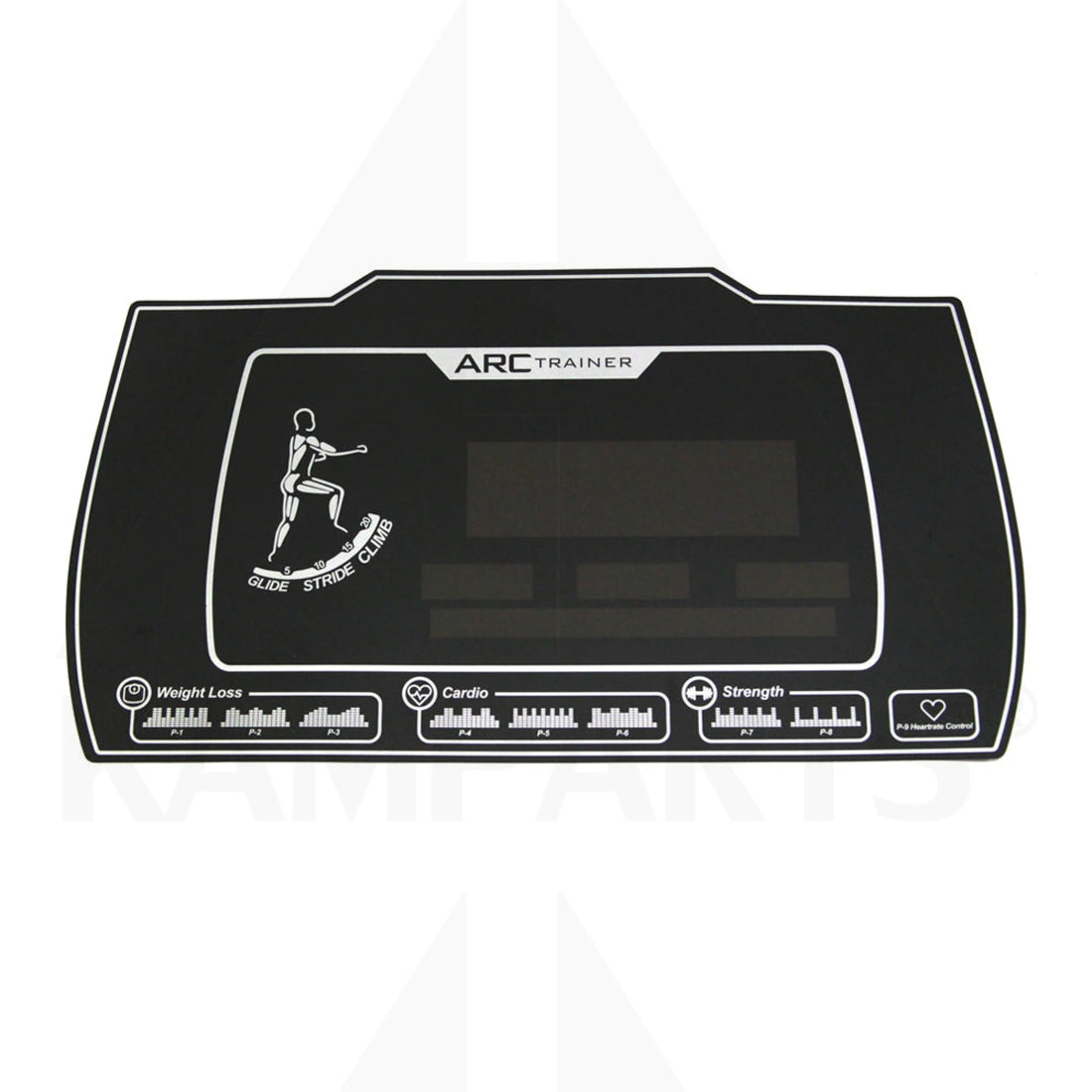 Cybex 625A/625AT Arc Trainer Overlay Upper Overlays