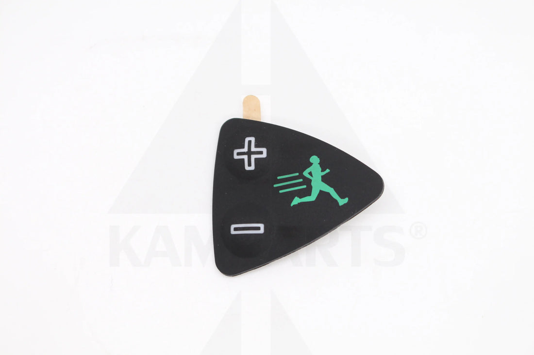 Cybex 625T/770T/790T Treadmill Thumb Speed Control Keypad RIGHT Overlays