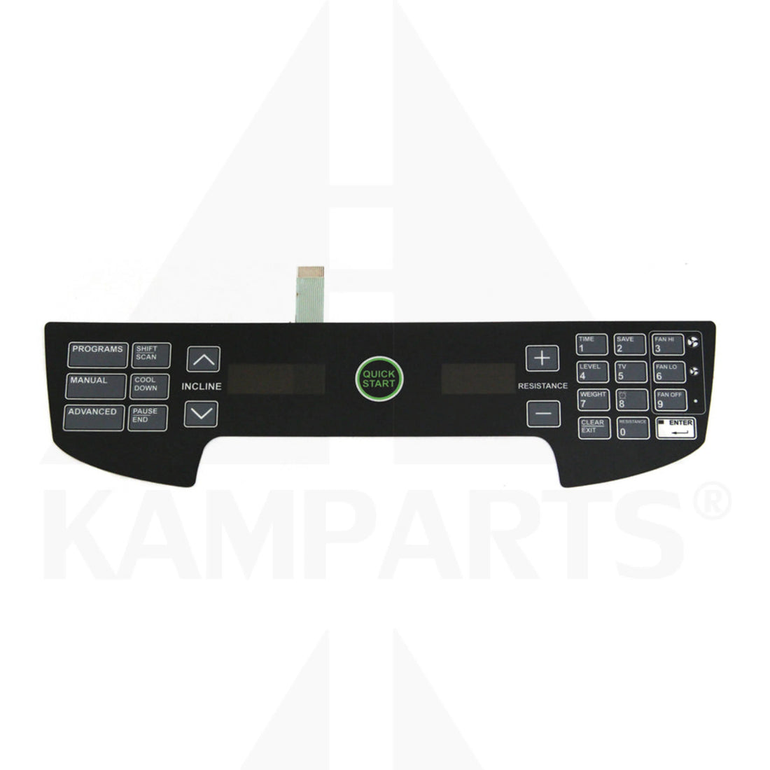 Cybex 750A / 750AT Arc Trainer Overlay/Kepad Lower Overlays