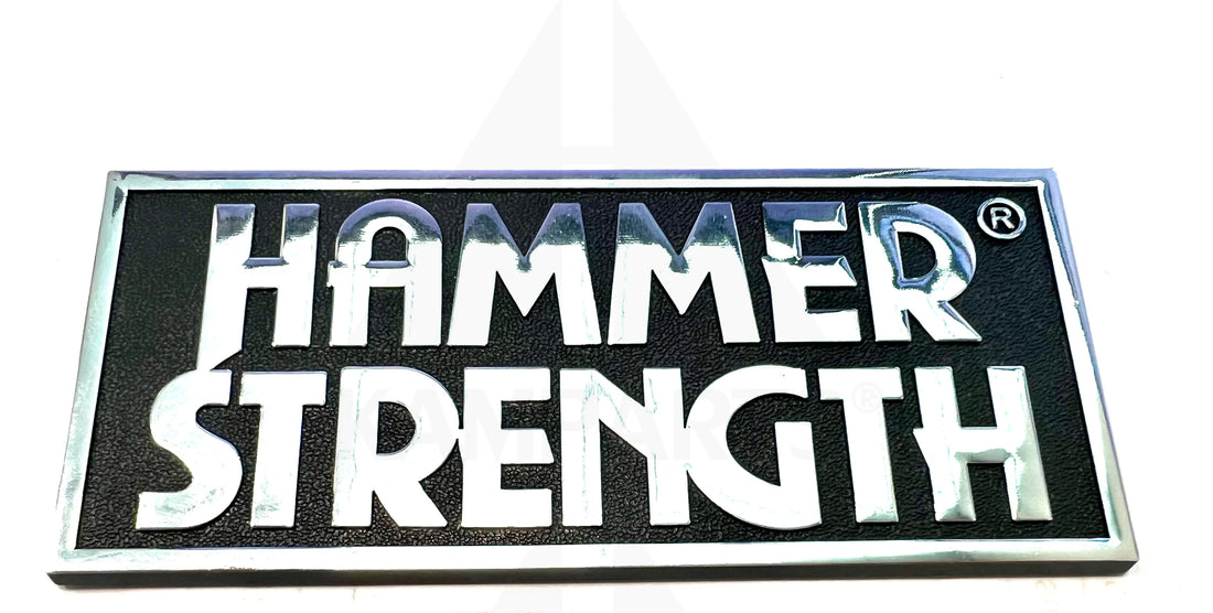 Decal Name plate ’Hammer Strength’ DECAL