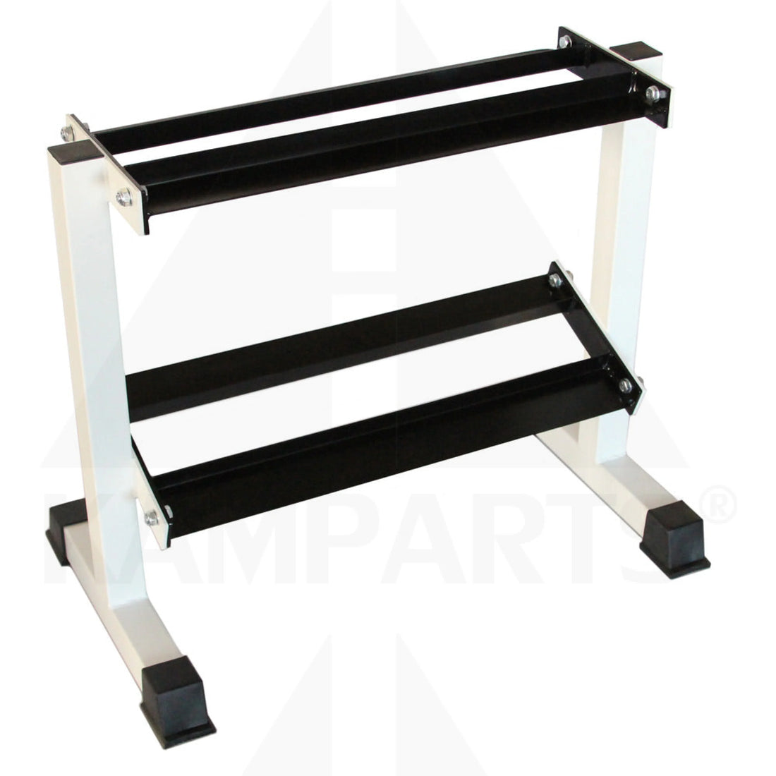 Dumbbell Rack - 5 Pair 2-Tier Rack ****BLACK COLOR ONLY**** Bars Weights & Benches