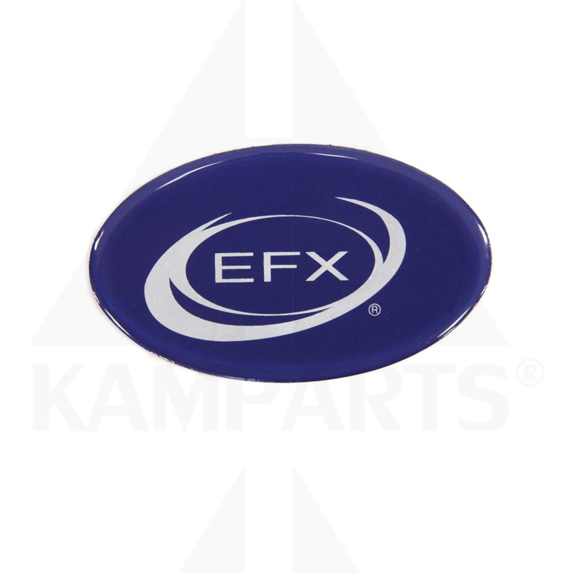 EFX Center Ramp Cover Dome Label Dark Blue Elliptical-Crosstrainer Parts