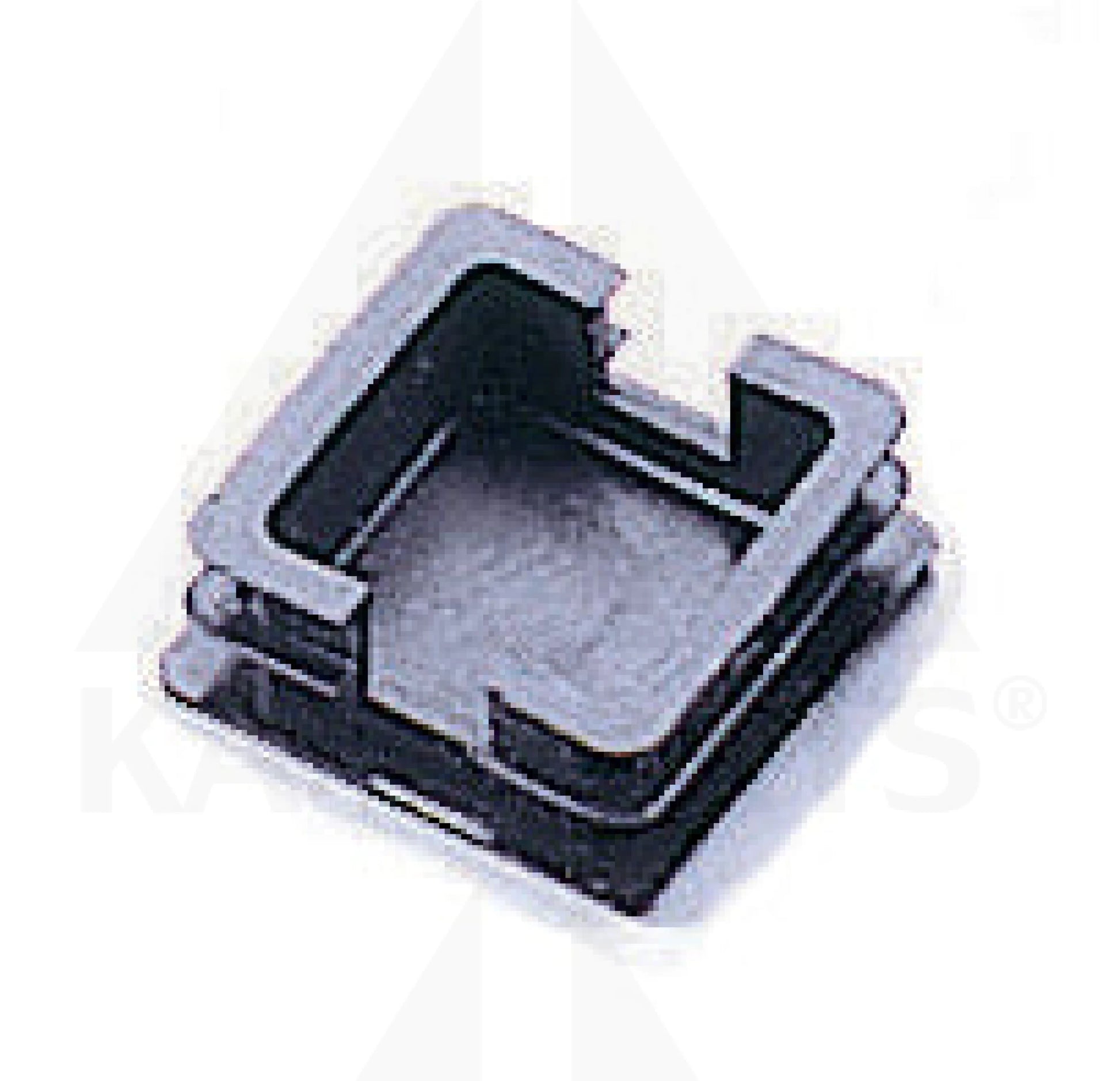 End Cap - Multi-Gauge - Fits 1-3/4” Square Tube Parts & Components