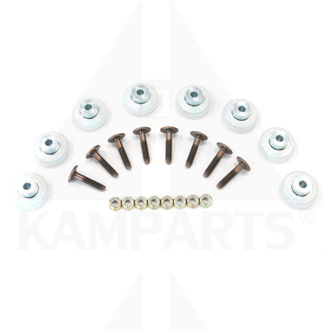 Fast Track Replacement Wheel and Screw Set - Set of 8 Parts & Components
