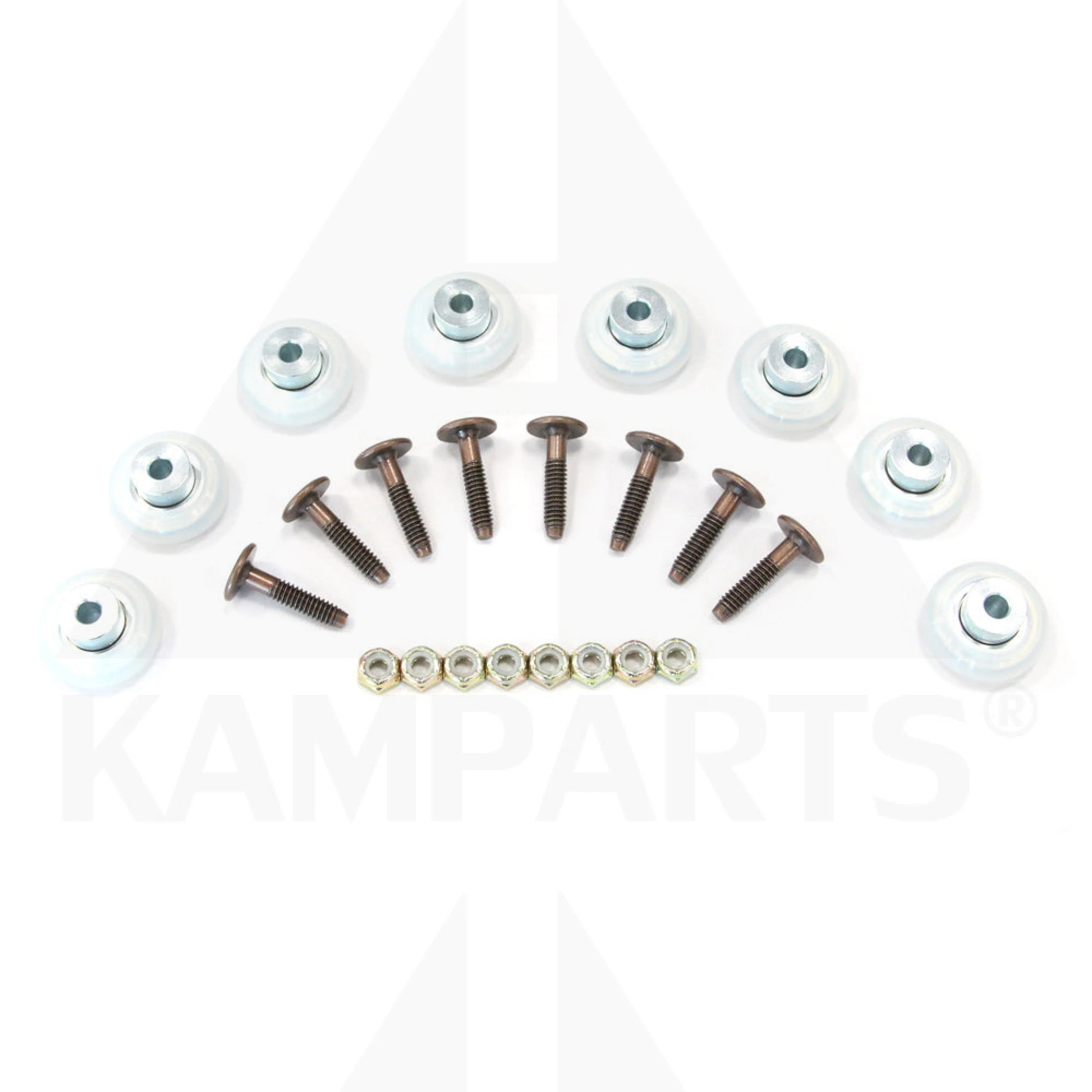 Fast Track Replacement Wheel and Screw Set - Set of 8 Parts & Components
