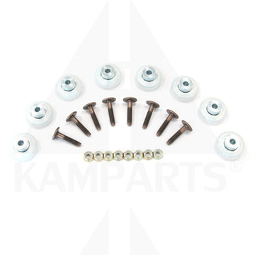 Fast Track Replacement Wheel and Screw Set - Set of 8 Parts & Components