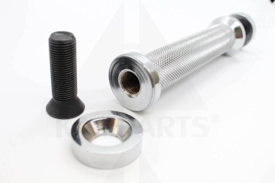Fixed Dumbbell Handle - For 5 LB (One Handle Only) Bars Weights & Benches