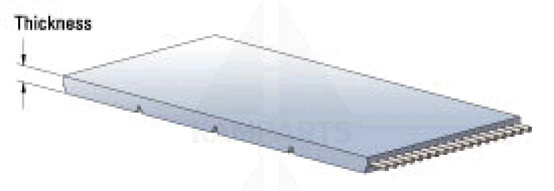 Flex Kevlar Belt - 0.09’’T x 3/4’’ Width (Sold Per FT) Parts & Components