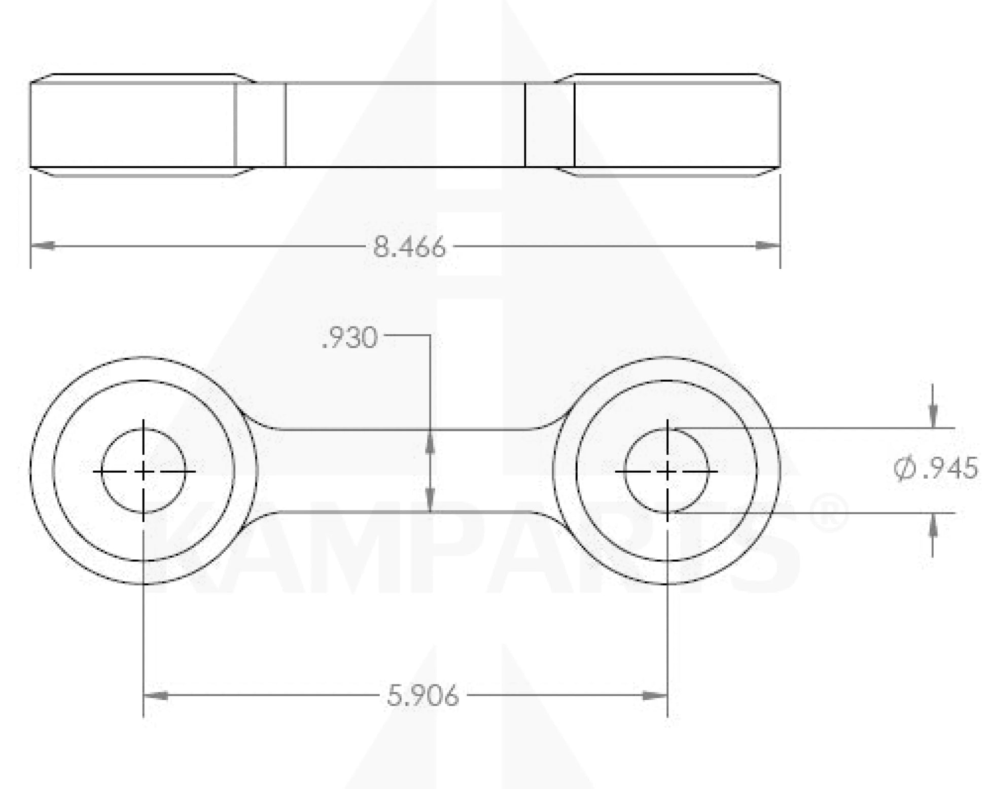 Flex Rubber Tension Band - 25LB Parts & Components