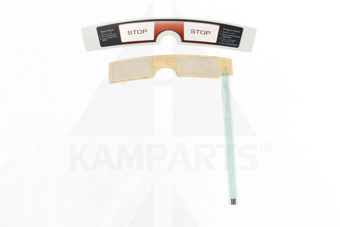 Freemotion Incline Trainer Lower Overlay/Keypad Treadmill Parts