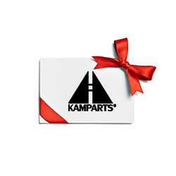 Gold Padded Aluminum Stickers - 5 thru 100.  Kamparts, Inc. - Equipment,  Parts & Components