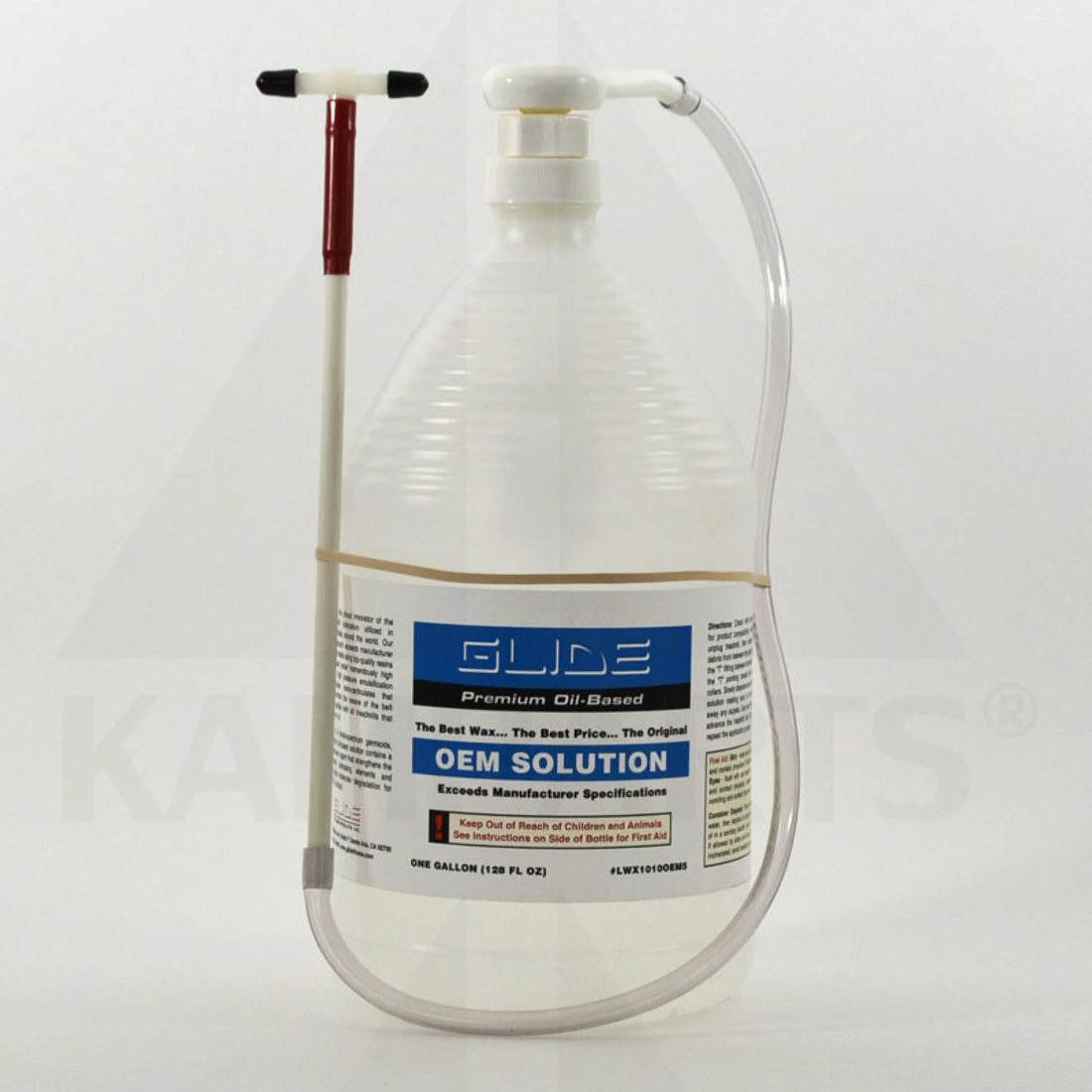 Glide OEM Solution (OIL Based) for Manual-Wax Treadmills 1 Gallon w/Dispensing Wand