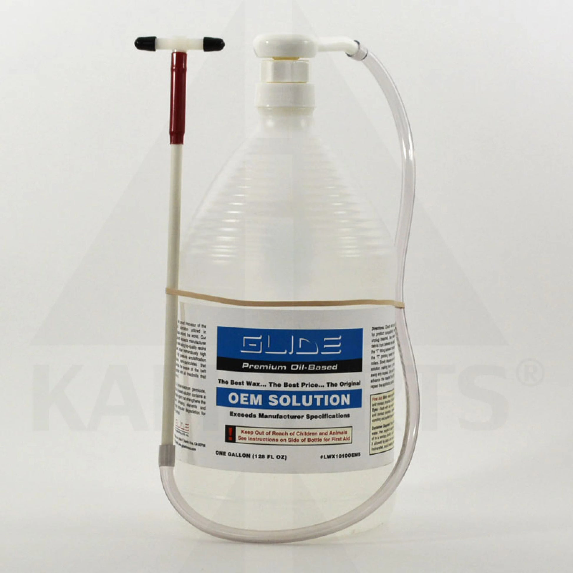 Glide OEM Solution (OIL Based) for Manual-Wax Treadmills 1 Gallon w/Dispensing Wand
