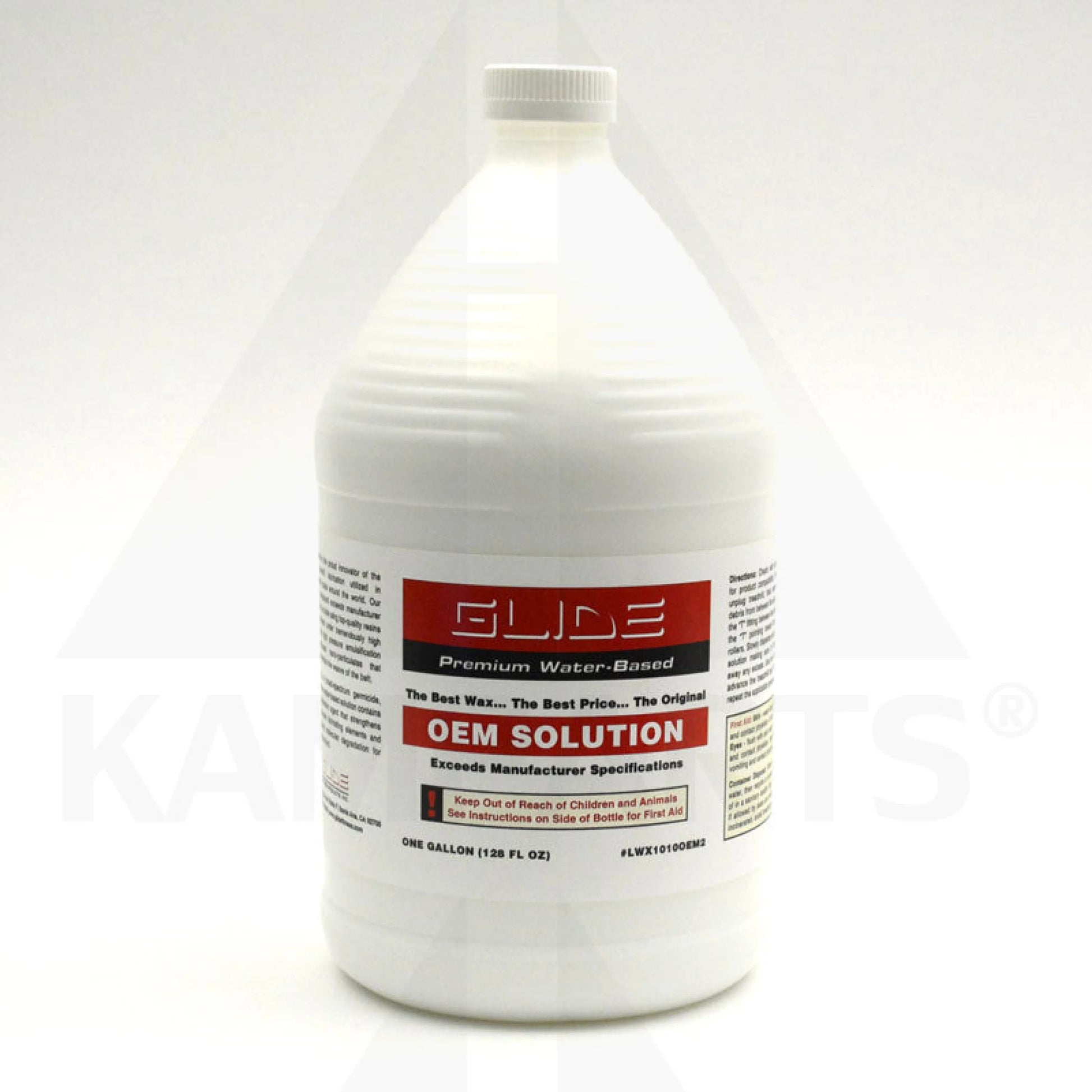 Glide OEM Solution (Water Based) for Manual-Wax Treadmills 1 Gallon