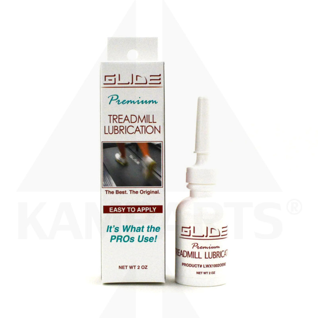 Glide OEM Solution (Water Based) for Manual-Wax Treadmills 2 oz. for Home Use